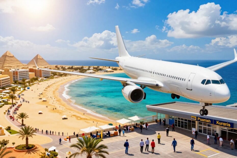 Ile trwa lot do Egiptu