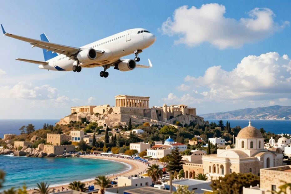 Ile trwa lot do Grecji