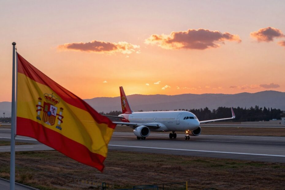 Ile trwa lot do Hiszpanii
