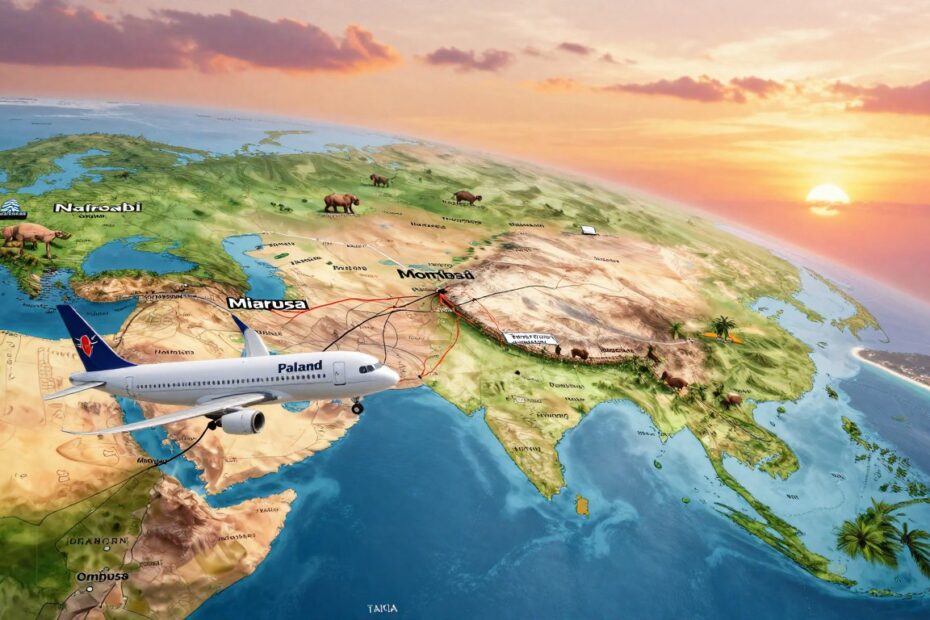 Ile trwa lot do Kenii