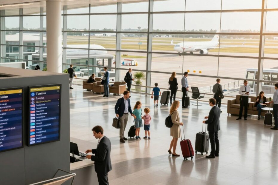 Ile trwa lot do Tunezji