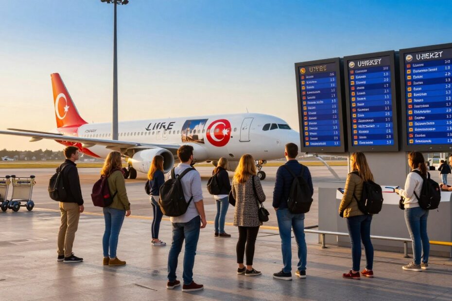 Ile trwa lot do Turcji