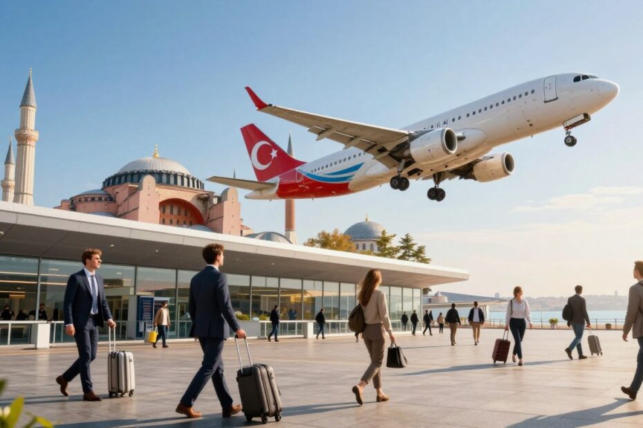 Ile trwa lot do Turcji z Katowic