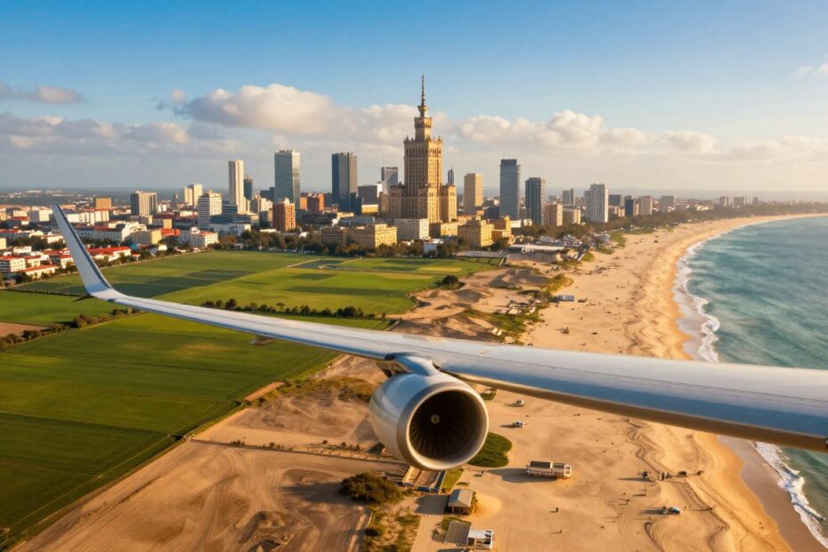 Ile trwa lot z Warszawy do Tunezji