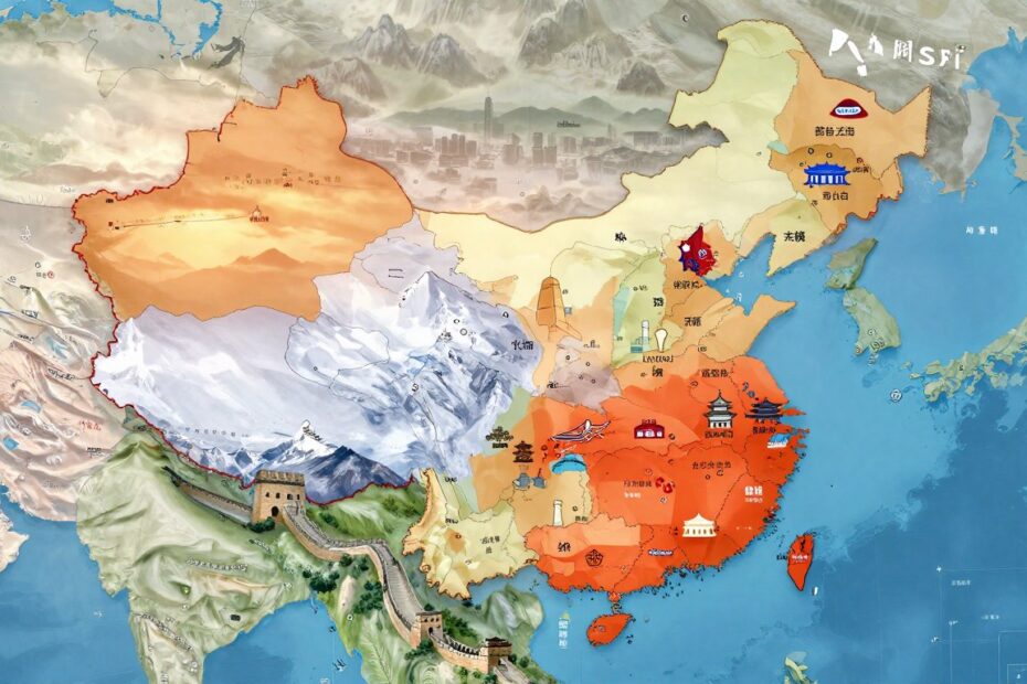 Z kim graniczą Chiny