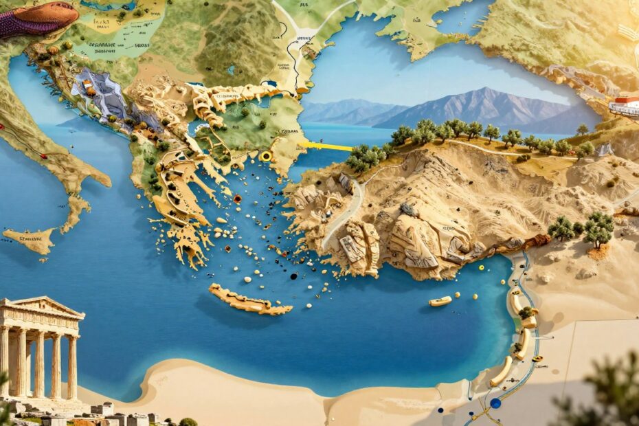 Z kim graniczy Grecja