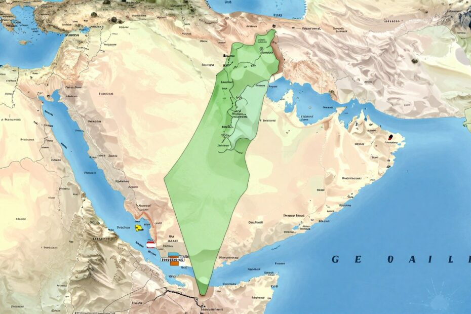 Z kim graniczy Izrael