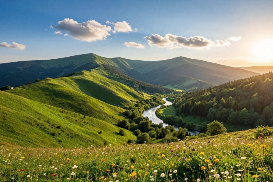Gdzie leżą Bieszczady