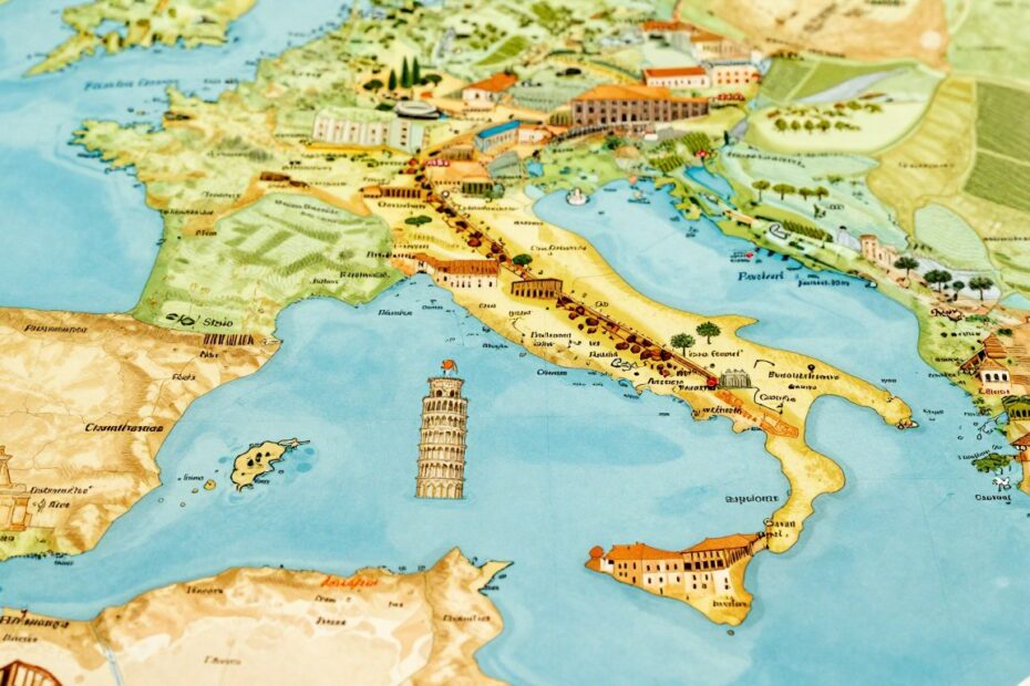 Gdzie leżą Włochy