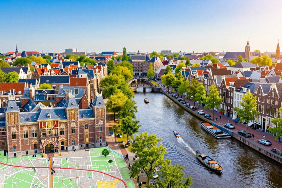 Gdzie leży Amsterdam