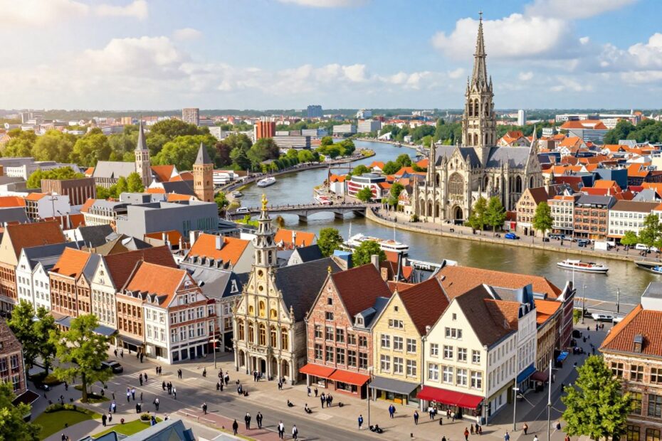 Gdzie leży Antwerpia