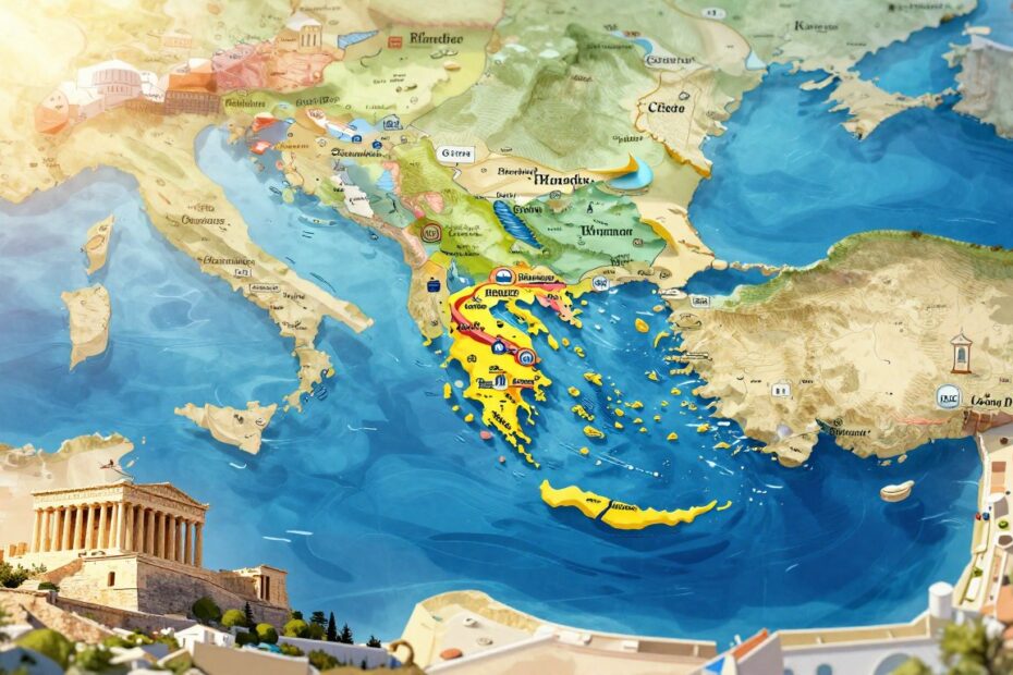 Gdzie leży Grecja