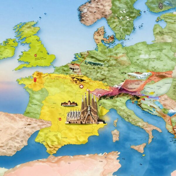 Gdzie leży Hiszpania