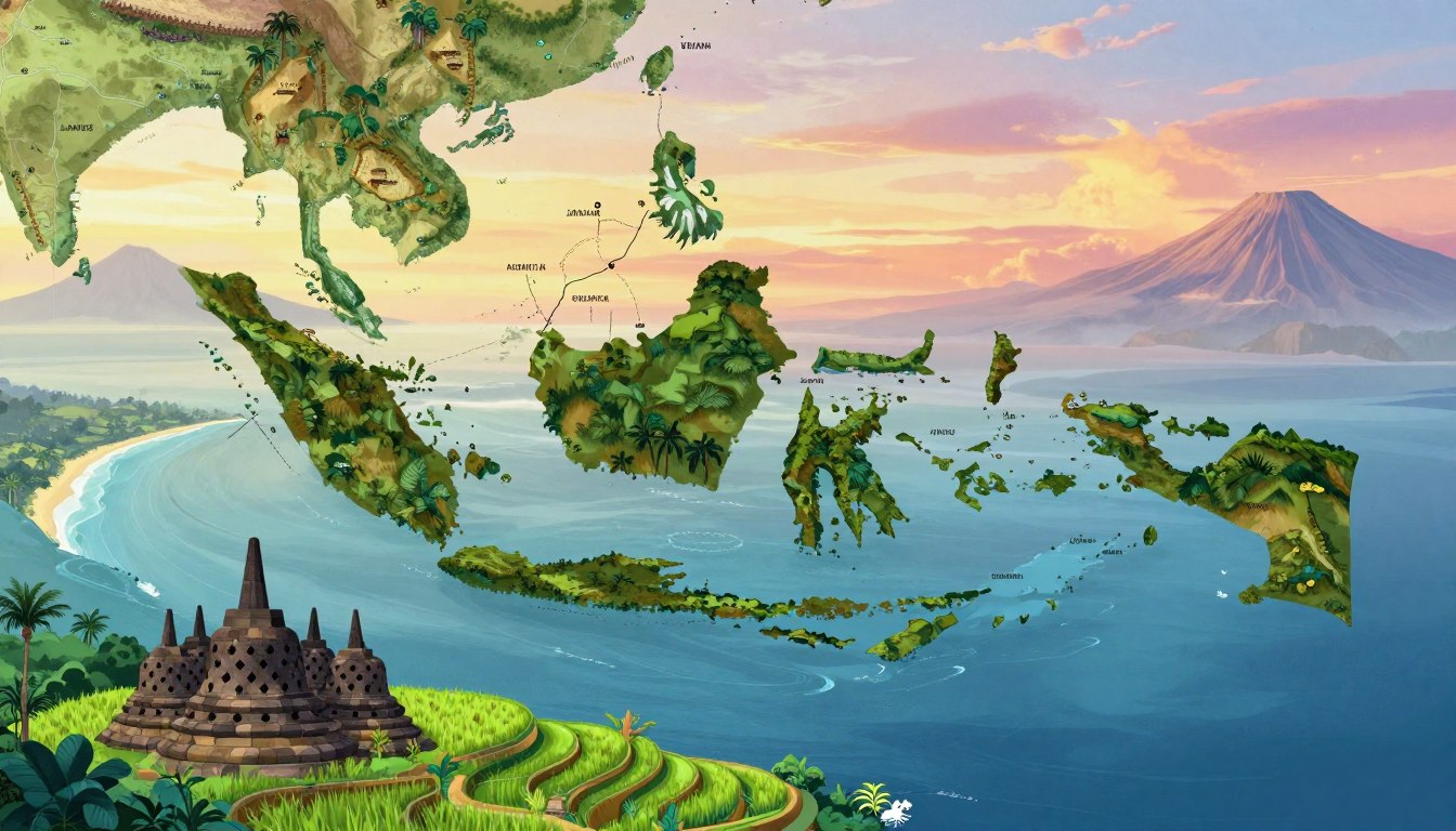 Gdzie leży Indonezja