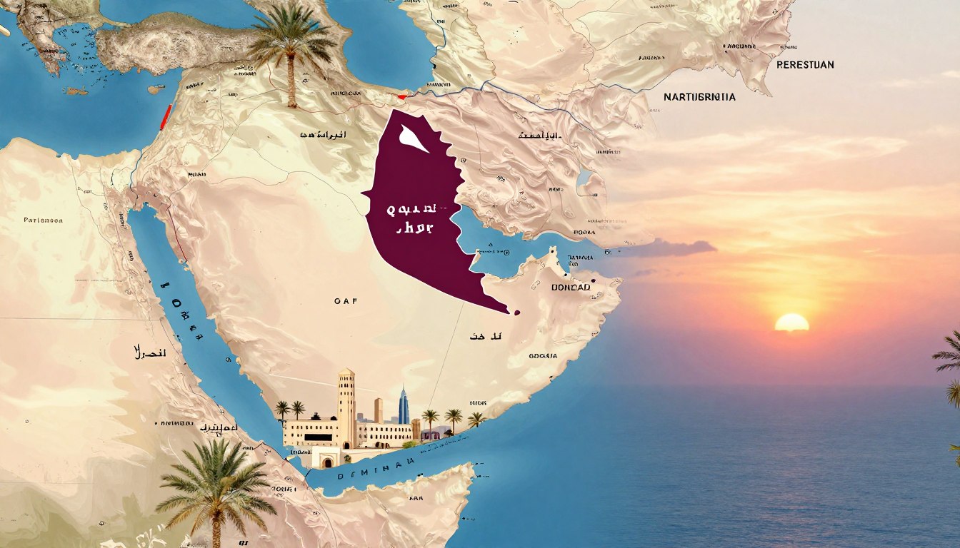 Gdzie leży Katar