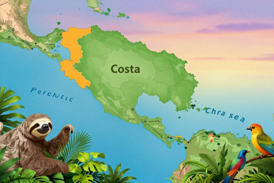 Gdzie leży Kostaryka