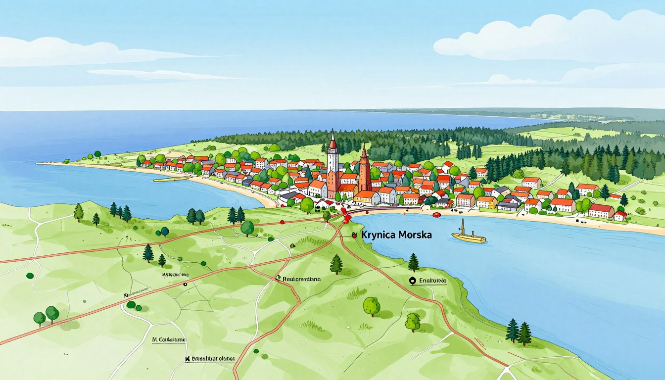 Gdzie leży Krynica Morska