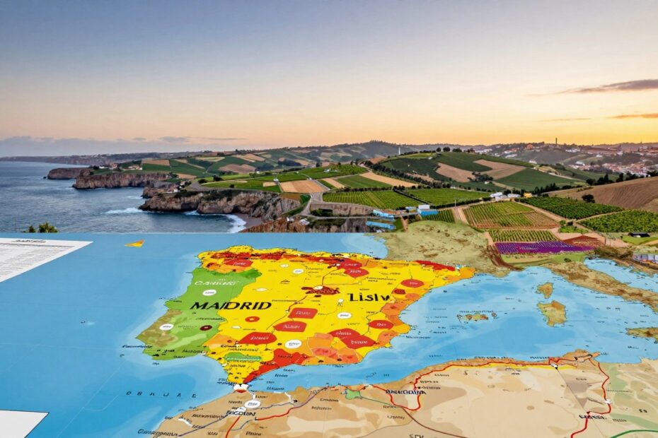 Gdzie leży Półwysep Iberyjski