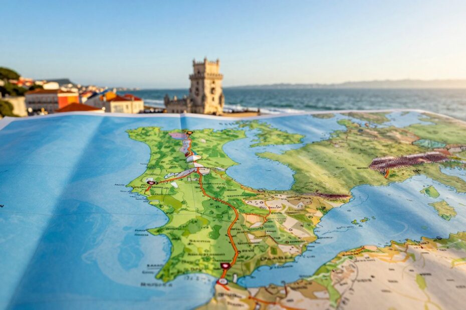 Gdzie leży Portugalia