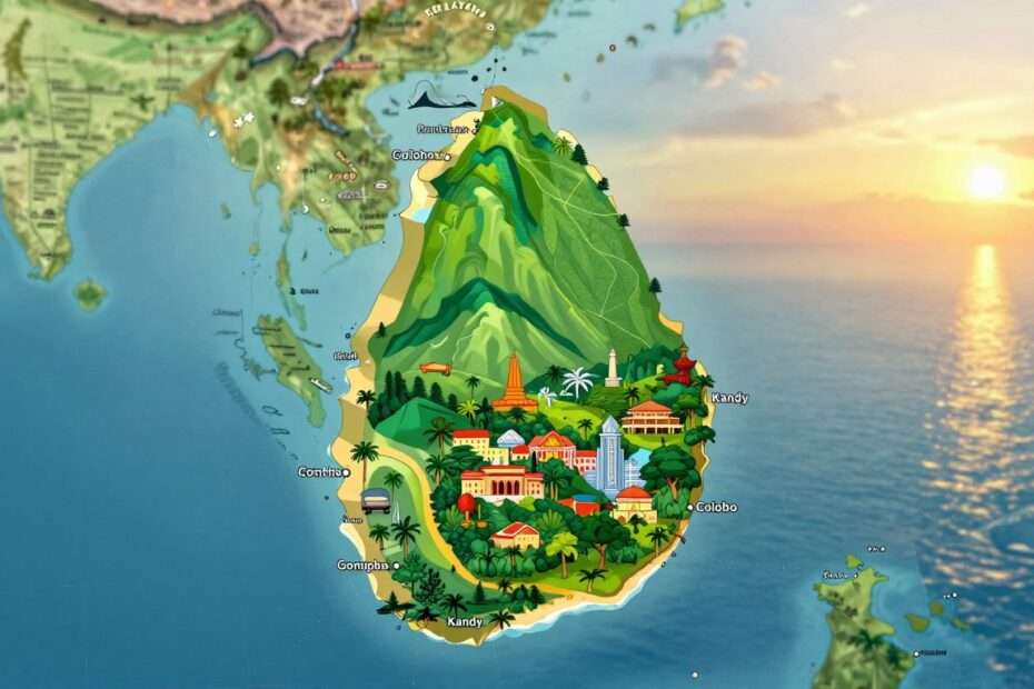 Gdzie leży Sri Lanka