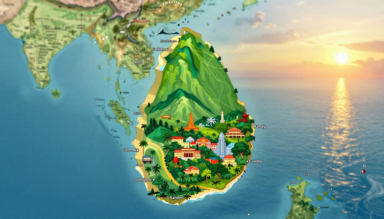 Gdzie leży Sri Lanka