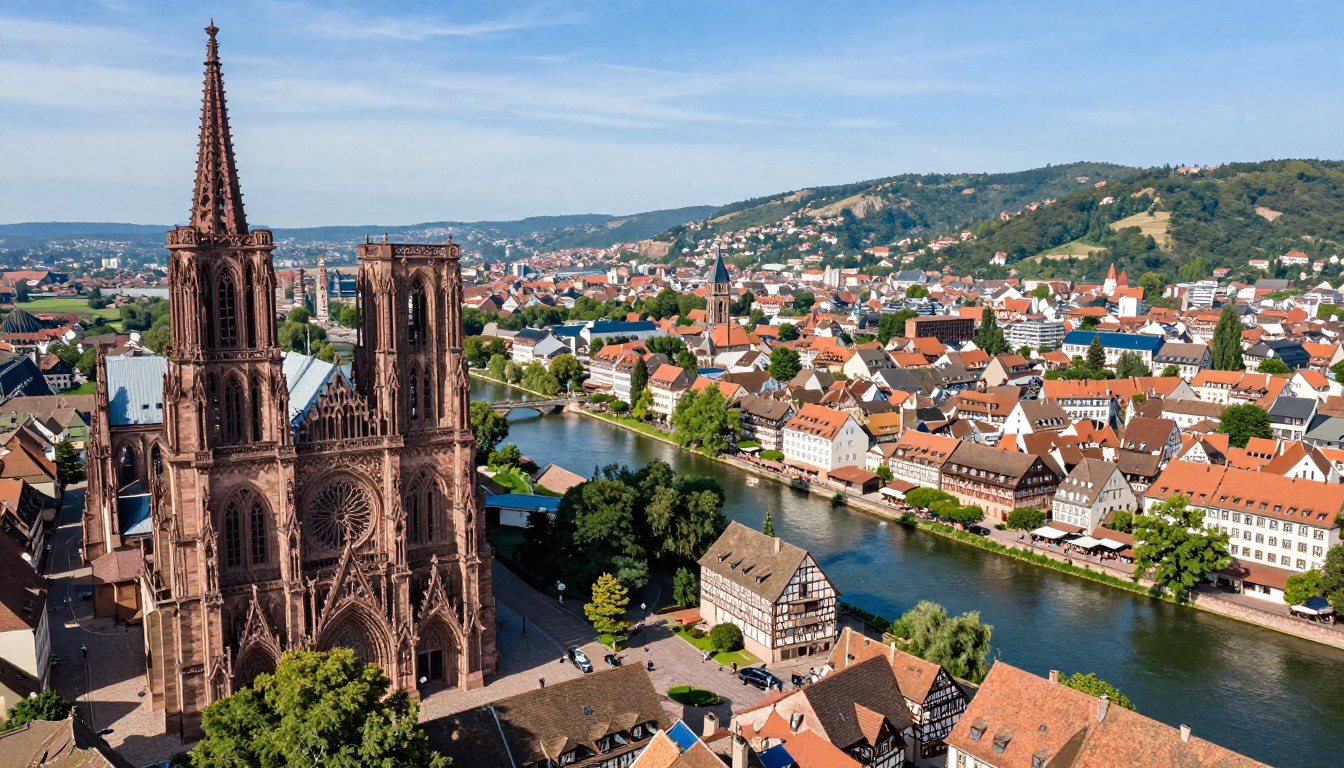 Gdzie leży Strasburg