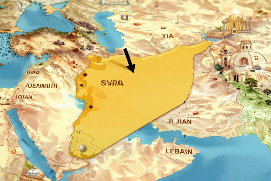 Gdzie leży Syria