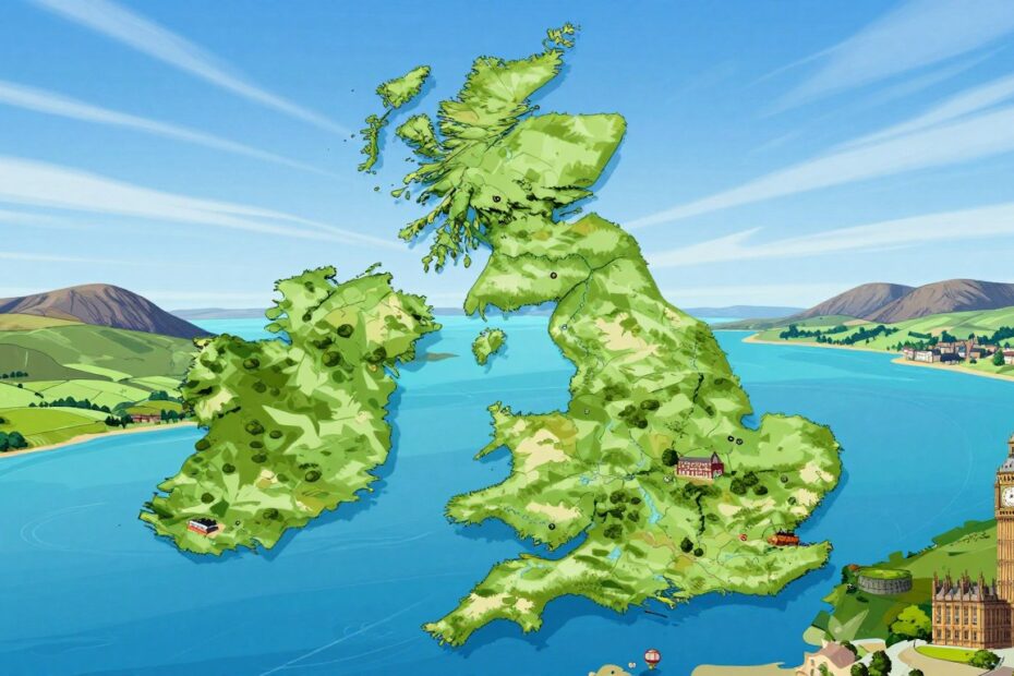 Gdzie leży Wielka Brytania