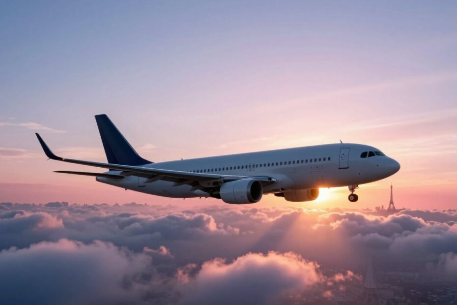 Ile trwa lot do Paryża