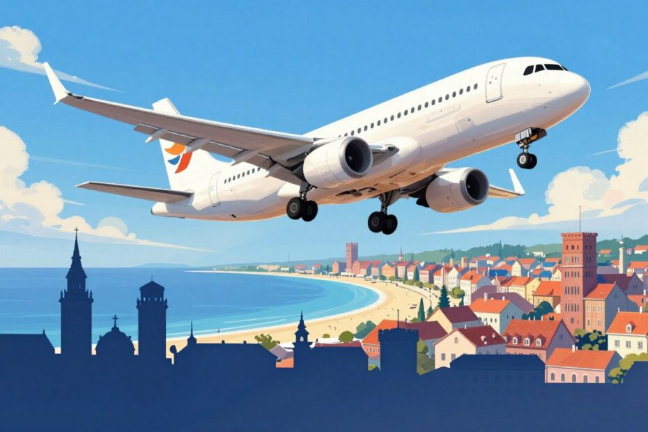 Ile trwa lot na Cypr z Gdańska