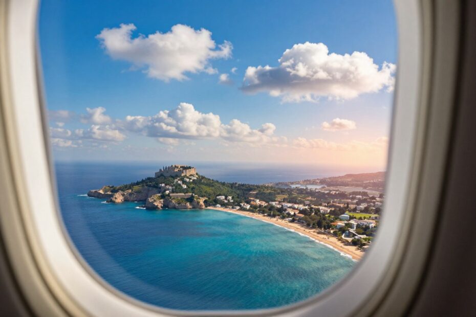 Ile trwa lot na Rodos