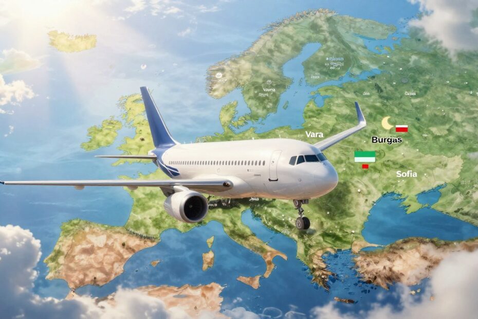 Ile trwa lot z Polski do Bułgarii