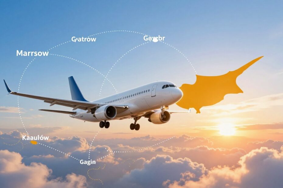 Ile trwa lot z Polski na Cypr