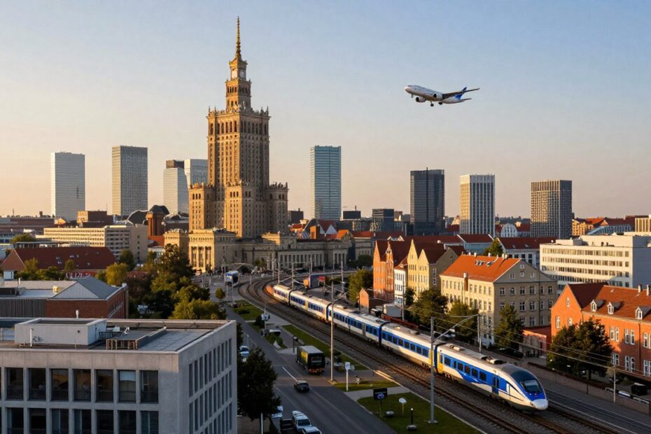 Ile trwa lot z Warszawy do Gdańska