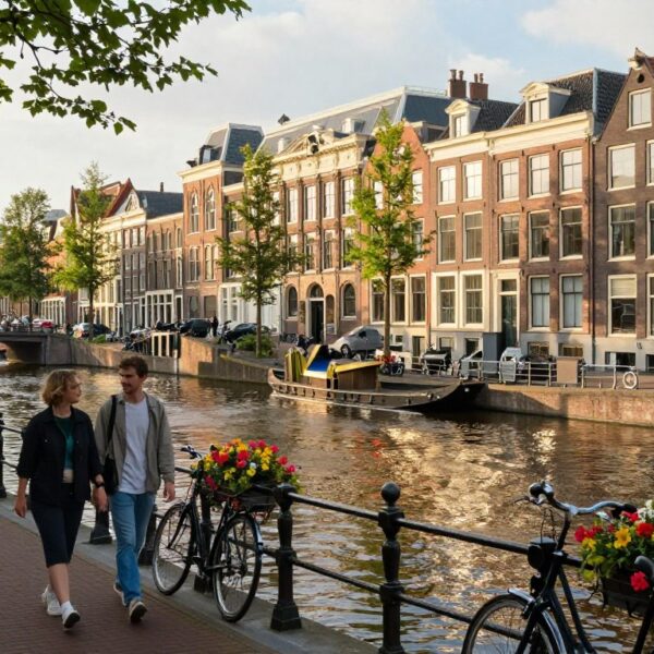 Amsterdam co warto zobaczyć w jeden dzień, aby połączyć kanały, muzea i spokojny spacer