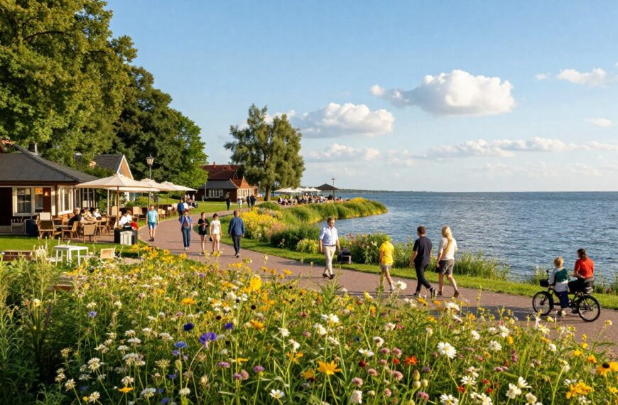 Co zobaczyć w Mielnie poza plażą — jezioro, promenada i atrakcje nad Bałtykiem